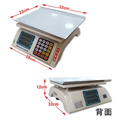 ADP-30電子計價秤 9 ADP計價秤外觀尺寸