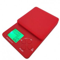 KT-02計時廚房料理秤紅色