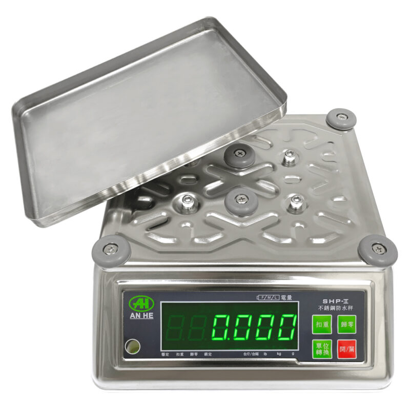 防水電子秤完整指南|餐飲、漁業、工業都適用的穩定選擇與推薦 4 SHP-II不鏽鋼防水電子秤密封防水