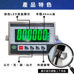 FSW不鏽鋼防水電子台秤視窗