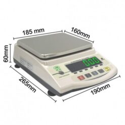 HAE精密電子天平 10 HAE電子精密天平820g-5200g尺寸圖