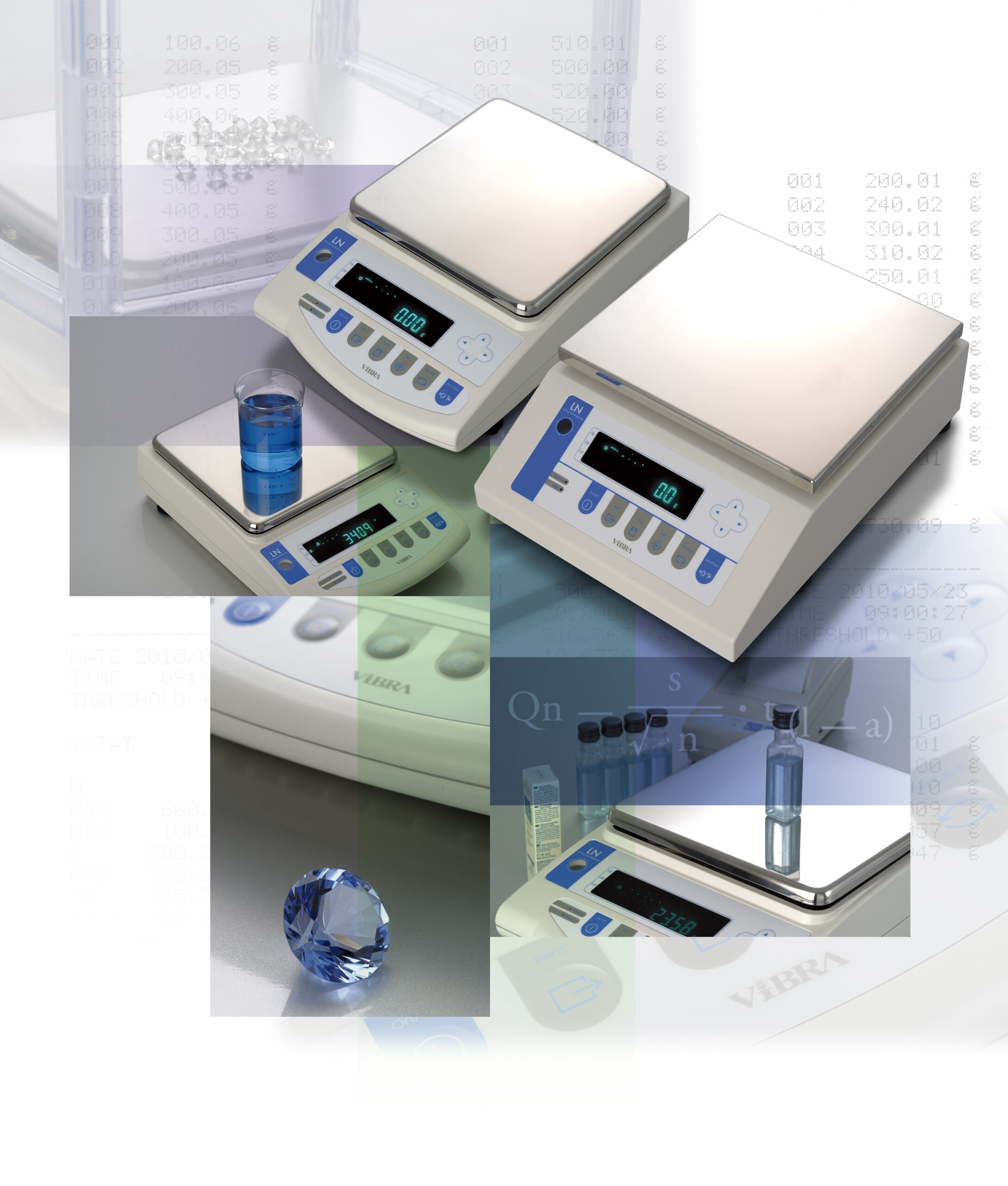 SHINKO LNA日本精密電子天平 6 SHINKO LNA日本精密電子天平-組合示意圖