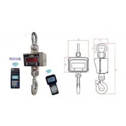 HT不鏽鋼電子吊秤 5 SHT不鏽鋼電子吊秤手持顯示