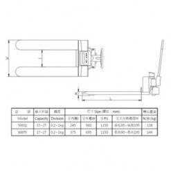 TCS電動拖板車秤 13 TCS全電動拖板車秤規格|尚和國際衡器