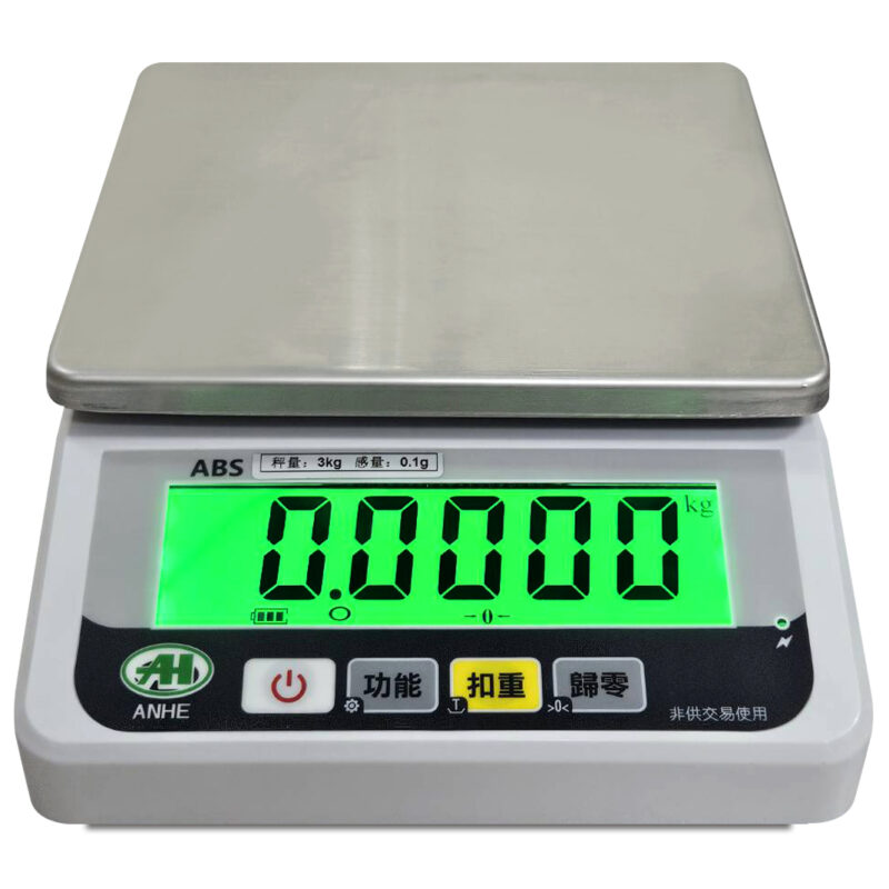 不同行業專用電子秤選擇指南 6 ABS小秤盤工業電子秤正面01