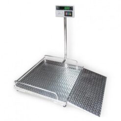 FWR不銹鋼輪椅體重秤 5 EPA崁入式標籤機輪椅秤1