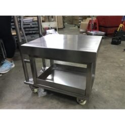 FIP不鏽鋼高腳手推車台秤 11 FIP不鏽鋼高腳手推台秤收納架