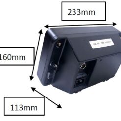 FSH大字幕秤重顯示器 9 FSH重量顯示器尺寸圖