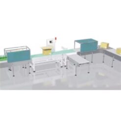 SH-305自動控制大秤量檢重秤示意圖