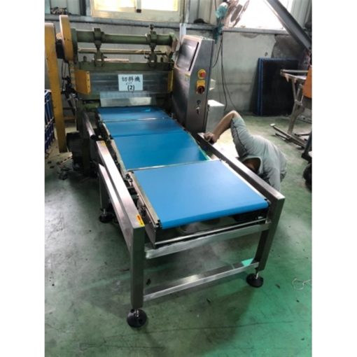 SH-355L05 翻板式橡膠條檢重秤 1 SH-355L05 翻板式橡膠條檢重秤檢測圖