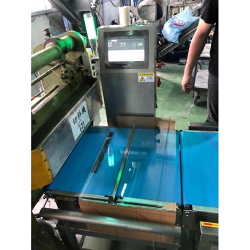 SH-355L05 翻板式橡膠條檢重秤 4 SH-355L05 翻板式橡膠條檢重秤測試圖