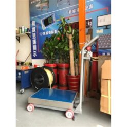 報警手推電子秤 10 ST報警手推車秤側面圖|尚和國際衡器