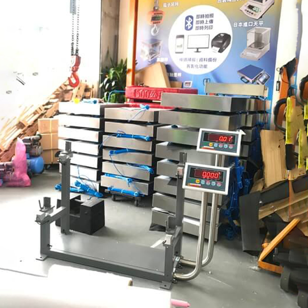 客製化捲布連體電子秤 2 捲布連體電子秤