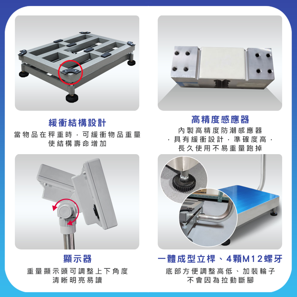 EPA崁入式標籤機電子秤 4 EPA崁入式標籤機電子秤特色-碳鋼
