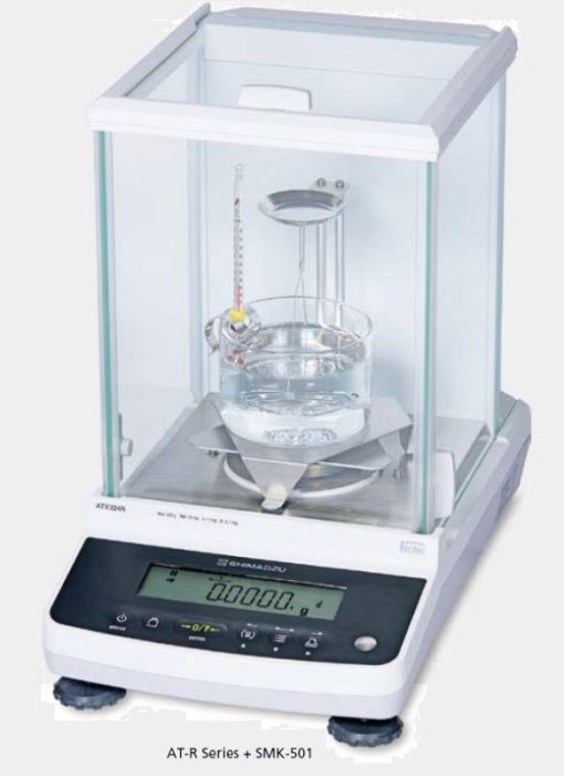 SHIMADZU 比重天平 5 SHIMADZU 比重天平側面圖
