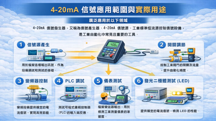 4-20mA 信號應用範圍與實際用途01