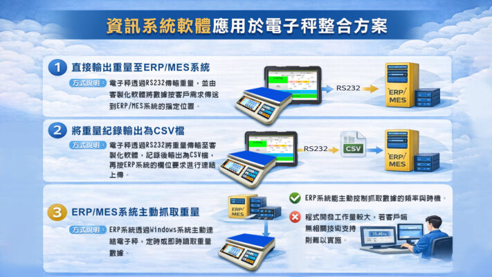 資訊系統軟體應用於電子秤整合方案01
