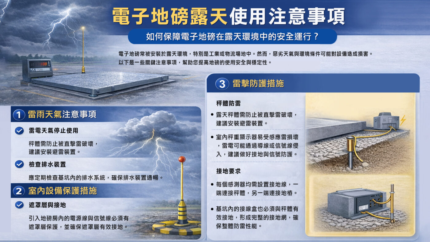 電子地磅露天使用注意事項02