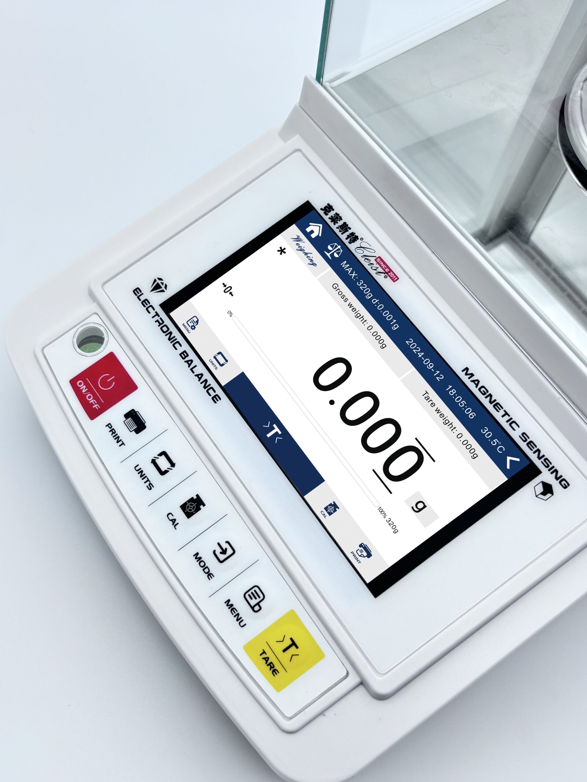 SIBS智能觸控分析天平 3 SIBS 智形分析天平視窗近照圖