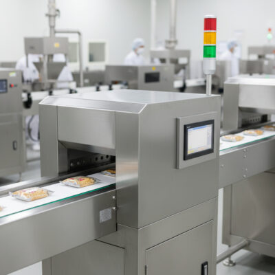 食品餅乾金屬檢測機廠商推薦｜提升食品安全與產線效率的專業設備選擇(示意圖)