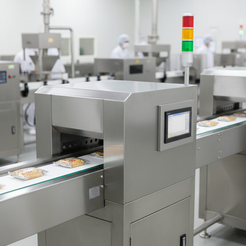 食品餅乾金屬檢測機廠商推薦|提升食品安全與產線效率的專業設備選擇 2 食品餅乾金屬檢測機廠商推薦|提升食品安全與產線效率的專業設備選擇(示意圖)