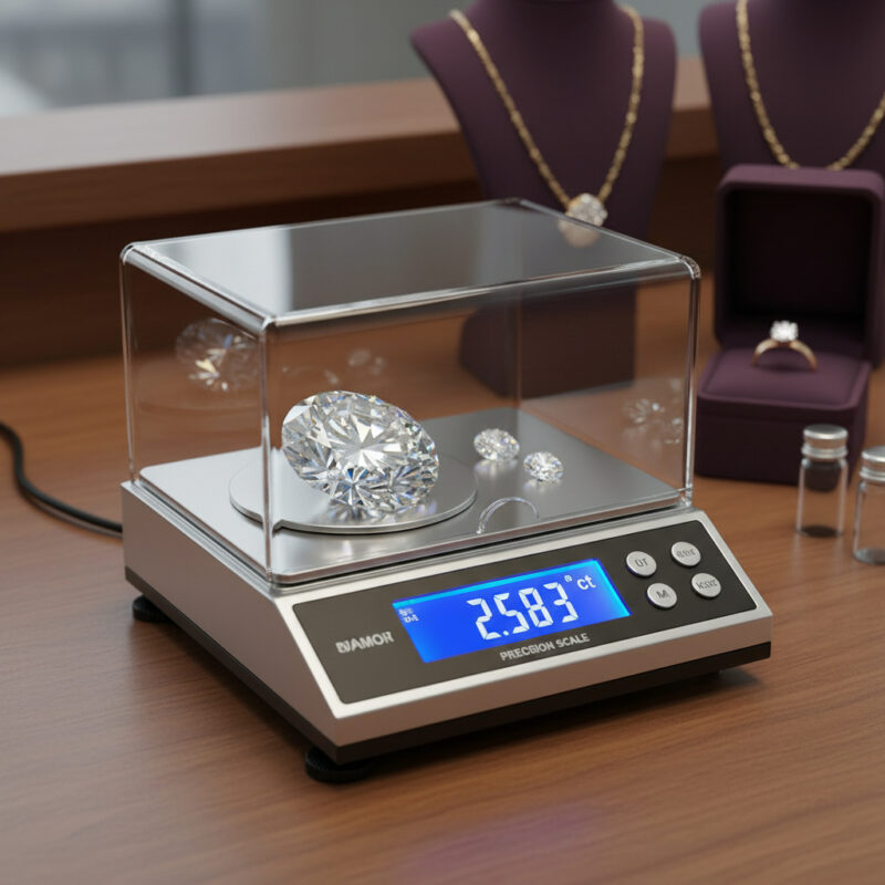 鑽石秤是什麼？如何正確選購鑽石秤？完整指南一次看懂(示意圖)