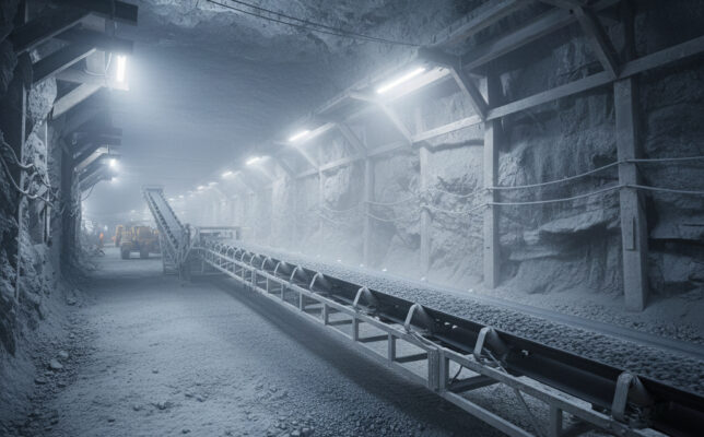 砂石篩選機與礦用金屬檢測機介紹｜尚和國際衡器專業大型秤重檢測設備(示意圖)