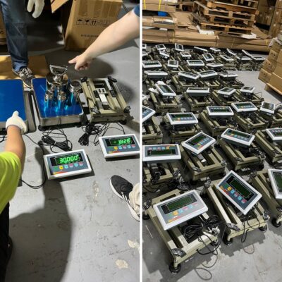 90台電子秤標準局檢定全數合格｜高等級2級秤嚴格把關的實戰紀錄(員工測試與施貼)