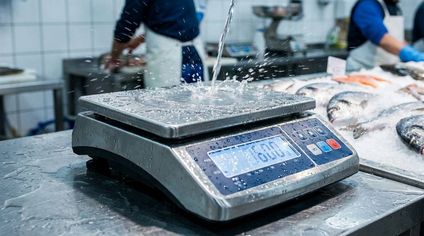 防水電子秤完整指南|餐飲、漁業、工業都適用的穩定選擇與推薦 1 防水電子秤完整指南|餐飲、漁業、工業都適用的穩定選擇與推薦(文章示意圖)