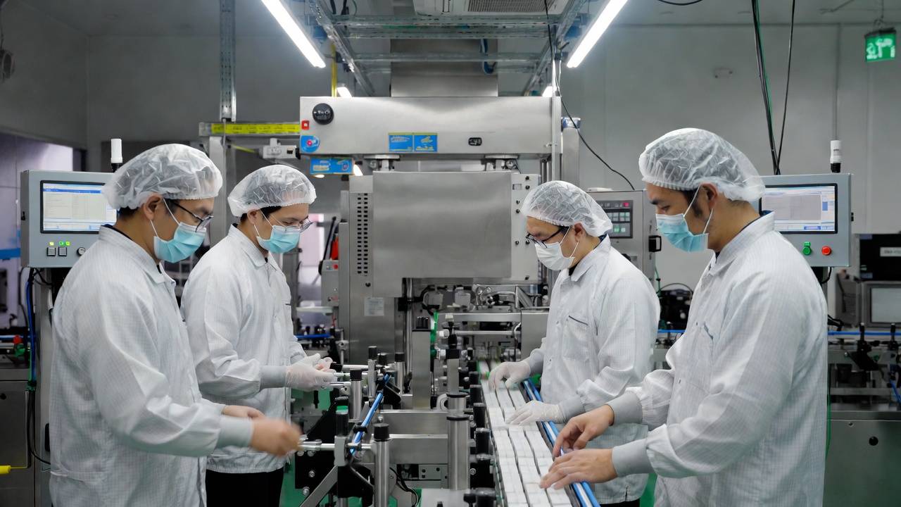 自動檢重機推薦|即時檢測包裝重量,提升生產效率的關鍵設備 1 自動檢重機推薦|即時檢測包裝重量,提升生產效率的關鍵設備(示意圖)