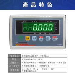 FWG秤重顯示器 6 FWG電子計重台秤視窗01