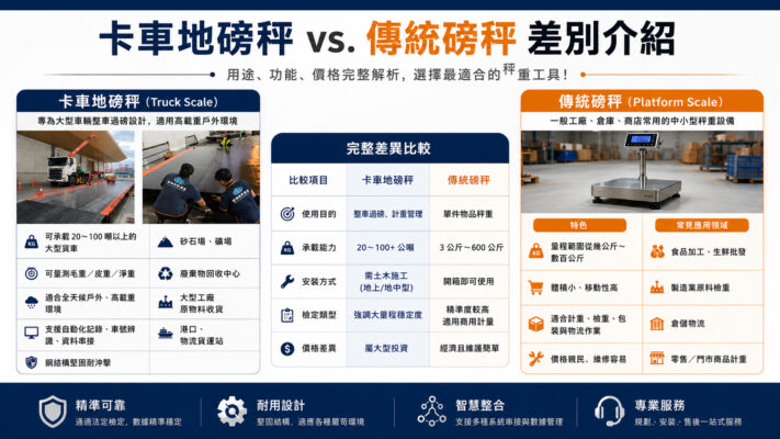 卡車地磅秤vs傳統磅秤差別介紹02