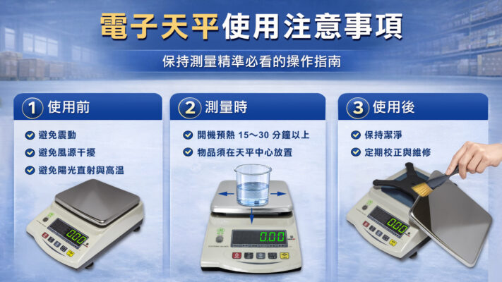 電子天平使用注意事項