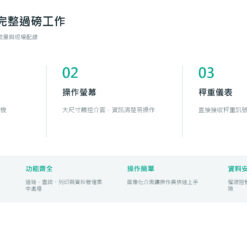 智能地磅系統 17 智能地磅系統整合效益